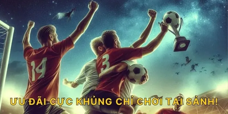 Ưu đãi cực khủng chi chơi tại sảnh!